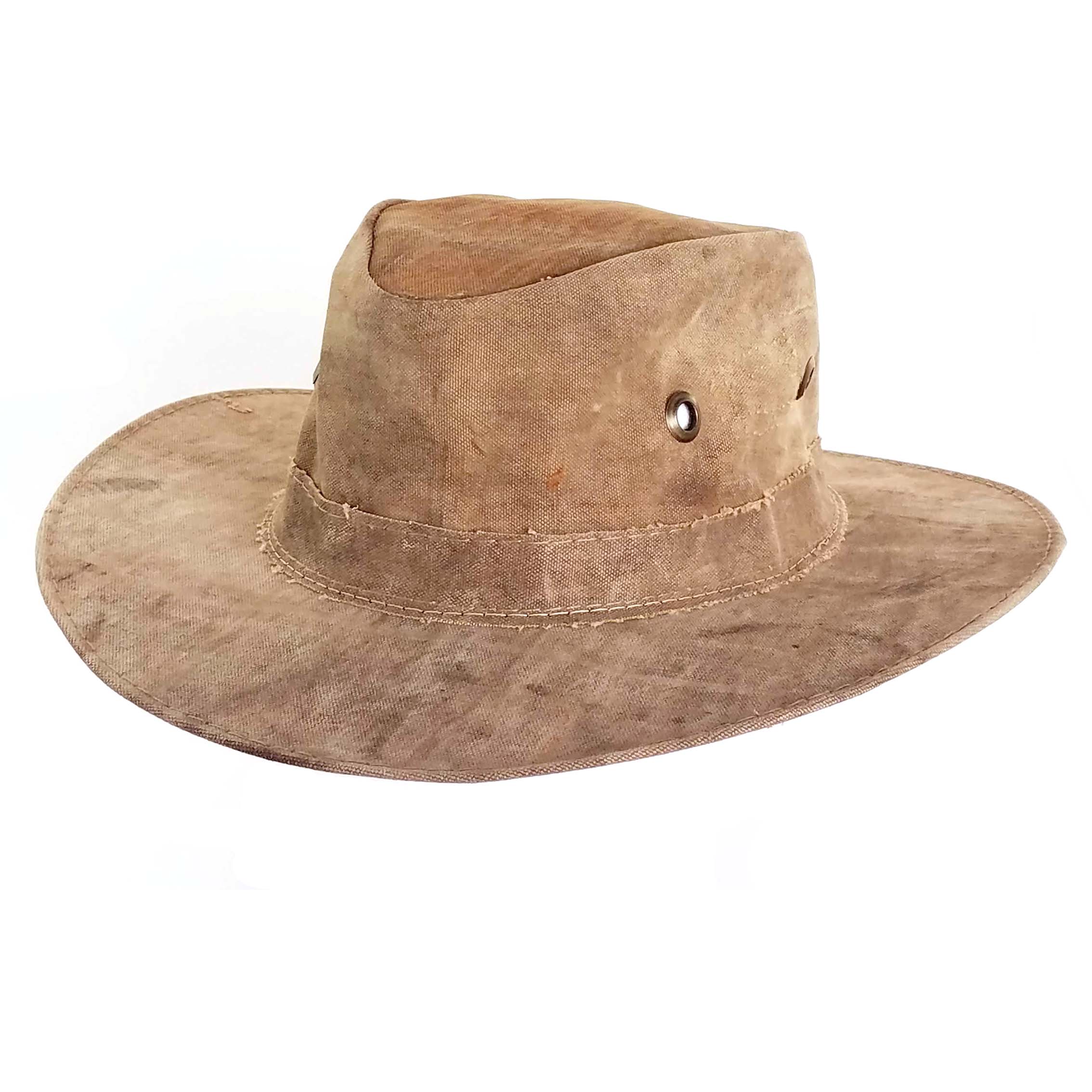 Canvas Denim Breezy Hat Outback/Aussie Style Hand Crafted in South Africa 